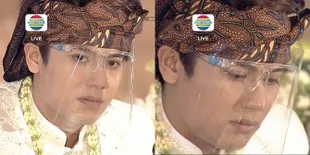 Deretan Potret Ekspresi Wajah Haru Rizky Billar di Acara Akad Nikah dengan Lesti, Perasaan Bahagia yang Tak Terbendung