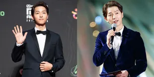 Deretan Potret Ganteng Song Joong Ki Jadi MC 'MAMA 2018 Hongkong'