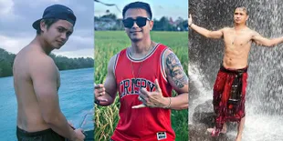 Deretan Potret Tampan Ajun Perwira Pamer Body Kekar dan Bertato, Bintang 'NALURI HATI' Ini Punya Perut Six Pack!