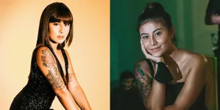 Desain Bunga Mawar dan Teratai, Ini Sederet Foto Kece Awkarin Berpose Pamer Tato Besar di Lengan: Gayanya Selalu Langsung Ramai Jadi Sorotan!