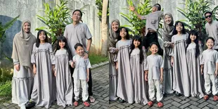 Desta dan Natasha Rizky Rayakan Lebaran Bersama, Foto Keluarga Pakai Seragam - Banjir Doa Rujuk