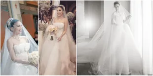 Detail Gaun Pernikahan Sandra Dewi, Mewah Secantik Princess