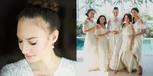 Detail Penampilan Cantik Nadine Chandrawinata di Hari Pernikahan!