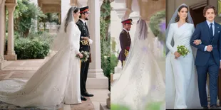 Detail Penampilan Rajwa Al Saif Istri Pangeran Hussein dari Yordania Kala Menikah, Disebut Copycat Gaya Kate Middleton