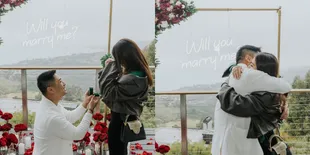 Detik-Detik Clarissa Tanoe Dilamar Kekasih di Los Angeles, Siap Menyusul Valencia dan Kevin Sanjaya