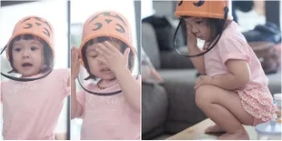 Detik-Detik Gempi The Pumpkin Princess Kelilipan, Tetap Ceria