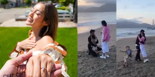 Detik-Detik Lamaran Richard Kyle dan Jessica Iskandar, El Happy!