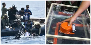 Detik-Detik Pengangkatan Black Box Lion Air JT 610 di Dalam Laut