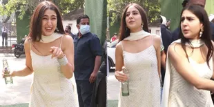 Detik-detik Sara Ali Khan Ngamuk ke Penjaganya yang Dorong Paparazzi, Dipuji Netizen India