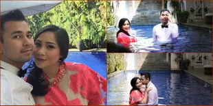 Detik-Detik Sebelum Lahiran, Raffi dan Gigi Foto Basah-Basahan