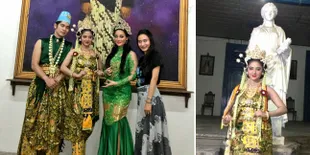 Dewi Perssik-Fifie Buntaran Hadiri Pemutaran PANTAI SELATAN di Solo