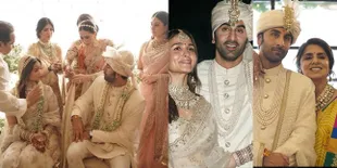 Di Balik Upacara Pernikahan Ranbir Kapoor dan Alia Bhatt, Makeup dan Rambut Mempelai Perempuan Jadi Sorotan