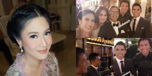 Dian Sastro & Luna Maya Bareng Pasangan di Resepsi Raisa - Hamish
