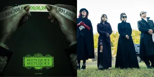 Dibintangi Artis Hollywod Papan Atas dari Jenna Ortega Sampai Catherine O'Hara, Intip First Look Film BEETLEJUICE BEETLEJUICE