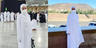 Didoakan Berhijab, Sederet Foto Lulu Tobing Pakai Gamis Putih Saat Umrah Perdana Usai Jadi Mualaf - Aura Cantik Makin Terpancar