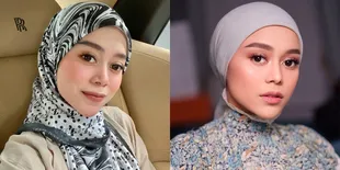 Diduga Lepas Kerudungnya, Ini 10 Gaya Hijab Lesti yang Sempat Ramai Dicibir Netizen - Disebut Perlihatkan Area Leher