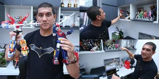 Didukung Tantri Kotak, Intip 10 Potret Koleksi Action Figure Arda Naff - Berharap Tidak Kebablasan