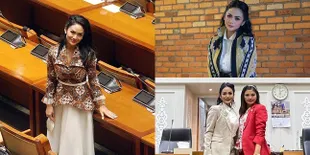 Digaji Ratusan Juta, 8 Potret Fashion Glamour Krisdayanti Saat Ngantor di DPR - Outfit dan Tas Mewah Jadi Sorotan