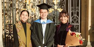 Dihadiri Maudy Ayunda, Potret Wisuda Tavan Dutton Suami Amanda Khairunnisa - Lulus Dari Oxford