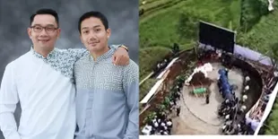 Dihadiri Pelayat dari Luar Provinsi, 11 Potret Suasana Pemakaman Mendiang Eril di Kampung Halaman Ibunya - Saksi Sebut Jenazahnya Sangat Wangi