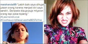 Dihujat Abis Soal Hijab, Marshanda Serang Haters di Foto-Foto Ini