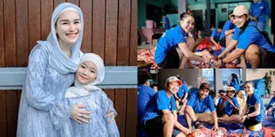 Dihujat karena Pakai Celana Pendek, Ini 8 Potret Ayu Ting Ting Jadi 'Tukang Daging' Saat Idul Adha - Total Kurban 3 Ekor Sapi Jumbo