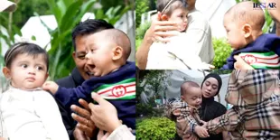 Dijodohkan Sejak Lahir, 11 Potret Gemasnya Baby L dan Guzel Playdate Saat Staycation Bersama - Pegangan Tangan Hingga Pakai Baju Couple