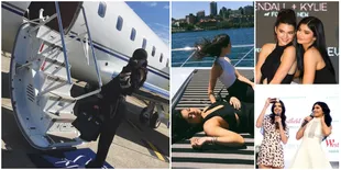 Dilempar Telur - Jet Pribadi, Kendall & Kylie Cantik di Australia