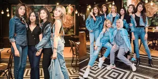 Dinner Bareng, Jedar & Girlsquad Kompak Pakai Busana Serba Denim