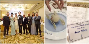 Dinner Resepsi Sandra Dewi di Disneyland, Istimewa Penuh Tawa