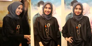 'Dipoligami', Laudya Cynthia Bella Tetap Senyum Dengan Hijabnya