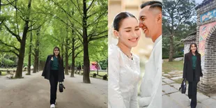 Disebut Bakal Buru Netizen yang Sebut Tunangannya Red Flag, Foto Ayu Ting Ting Liburan ke Korea Cantik Kebangetan