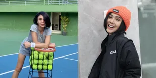 Disebut Makin Kurus, Ini 8 Potret Yuni Shara yang Tetap Cantik Meski Belum Mandi Saat Main Tenis - Netizen Salfok pada Tangannya 