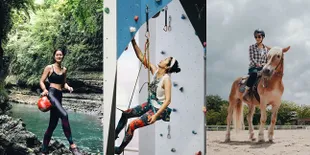 Doyan Olahraga, Ini Deretan Potret Prisia Nasution Pamer Body Goals Langsing dan Perut Rata