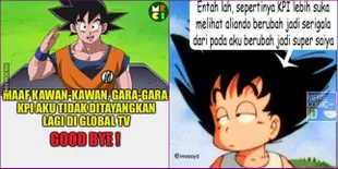 Dragon Ball Dihentikan KPI, Meme-Meme Ini Bukti Protes Netizen