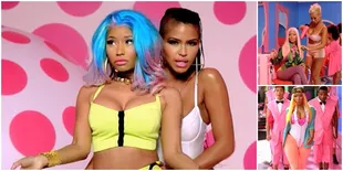 Duel Seksi Nicki Minaj dan Cassie di Video Klip The Boys