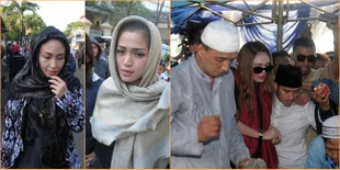 Duka Sahabat di Pemakaman Olga Syahputra, Mengharu Biru