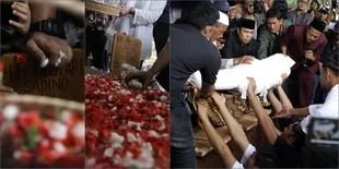 Duka Sedih di Pemakaman Bob Sadino, Bertabur Bunga Penuh Cinta