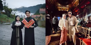 Dulu Dipinang dengan Logam Mulia 40 Gram Setelah Taaruf 2 Bulan, Ini 8 Potret Anniversary Dinda Hauw dan Rey Mbayang - Akui Makin Jatuh Cinta