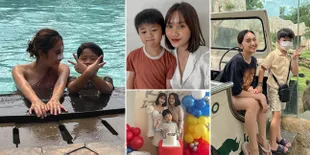 Dulu Hamil di Luar Nikah Saat Masih 16 Tahun, Intip Gaya Permesta Dhyaz Saat Momong Anaknya yang Sudah Besar - Hot Mama Banget!