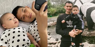 Duo Ayah-Anak Ganteng! 16 Foto Rezky Aditya dan Baby Athar Sering Pakai Outfit Kembar Pamer Kekompakan Uwu Banget