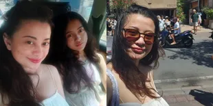 Duo Ibu Anak Cantik, Potret Angie Virgin yang Kini Tinggal di Inggris dan Ajak Putrinya Liburan ke Bali