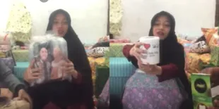 Ega Noviantika dan Rafly Unboxing Kado, Dapat Sesuatu dari Penggemar Rahasia?