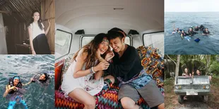 Eksplorasi Seru Nadine Chandrawinata & Dimas Anggara di Belitung