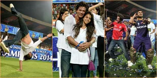 Ekspresi Epic Shahrukh Khan Saat Tim Kriket Miliknya Menangi Liga