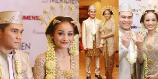 Ekspresi Seru Acha Septriasa Usai Akad Nikah, Penuh Tawa Bahagia