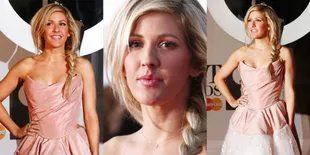 Ellie Goulding Menyita Perhatian di Red Carpet BRIT Awards