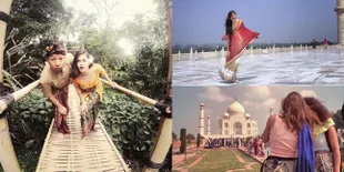 Enaknya Pengantin Baru, Ringgo Sabai Bulan Madu di Bali & India