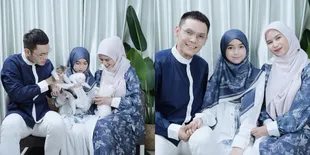 Family Photoshoot Ben Kasyafani Bareng Ines dan Sienna yang Cantik Banget, Kucingnya Juga Ikutan