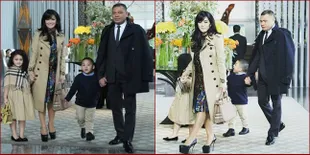 Family Potrait KD dan Raul Lemos Bersama Anak, Couple-an Baju!